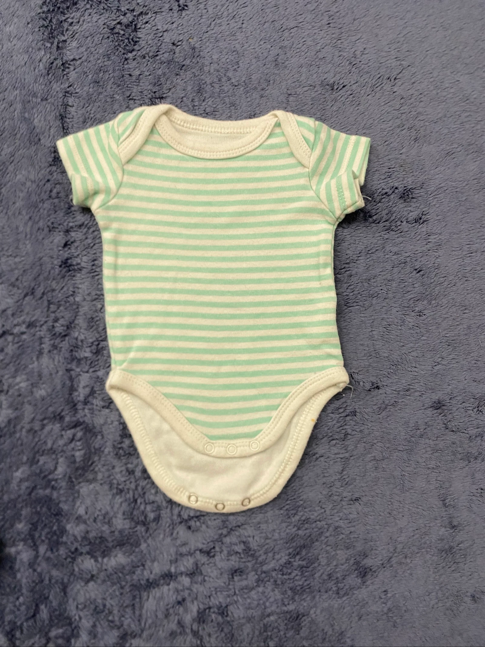 👶 Lot de 2 bodies de manga corta para bebé – 56 cm – photo 3